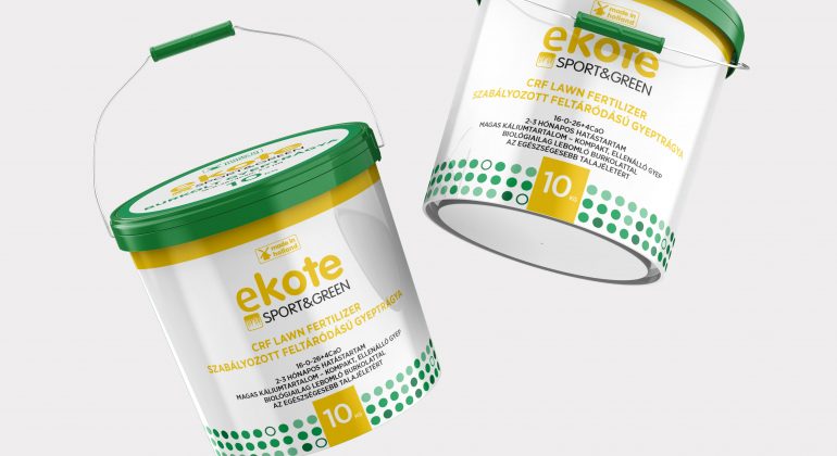 ekote nyári burkolt gyeptrágya